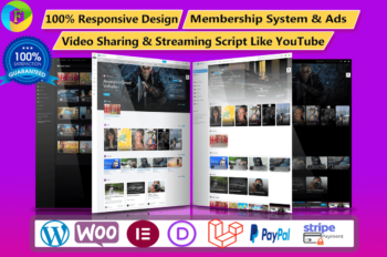 PHP Video CMS & Video Sharing Platform
